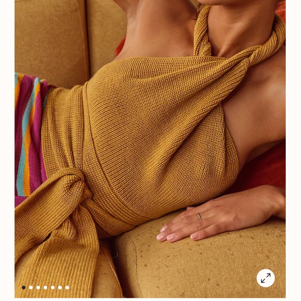 Free people Orchid convertible sweater top